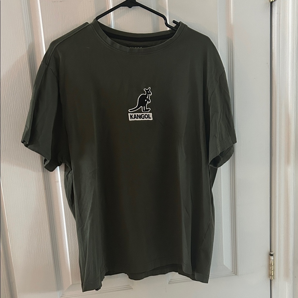 Kangol Men's Olive Short Sleeve Tee